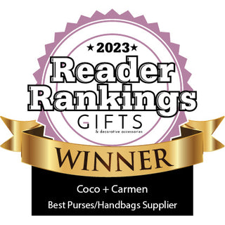 2023 Reader Rankings Winner: Coco + Carmen Best Purses/Handbags Supplier