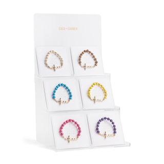 Tru Cross Stretch Bracelet Assortment Pack with Display - Pack/Display