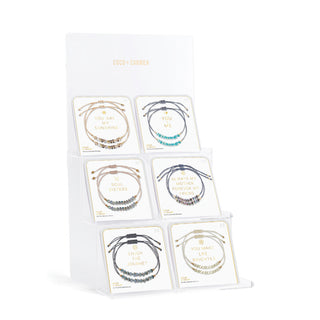 Wear + Share Bracelet Set Assortment Pack w/ Display - Spring Pack/Display