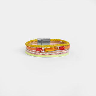 Keiko Magnetic Bracelet - Yellow