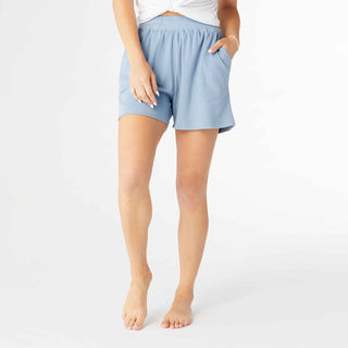 Weekend Brushed Ribbed Pocket Shorts - Final Sale