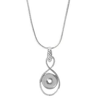 Petite Eternity Necklace - Silver