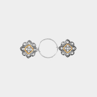 Embrace Patented Fashion Fastener - Gilded Flower