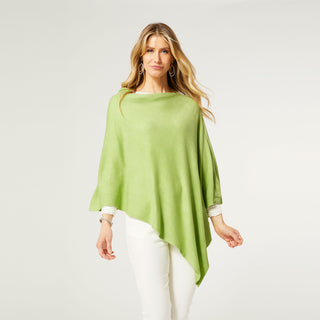 The Lightweight Poncho - Creamy Lime