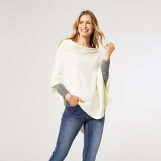 The Lightweight Poncho - White