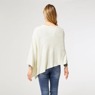 The Lightweight Poncho - White