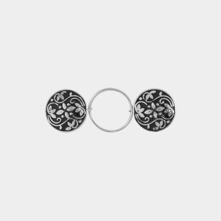 Embrace Patented Fashion Fastener - Black Scroll