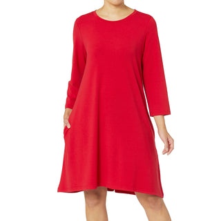 Oh So Soft Essential Tunic Dress Assortment Pack - Red