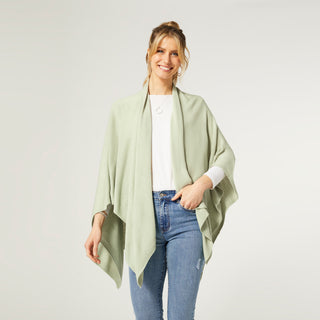 Kiara Lightweight Wrap - Butterfly Green