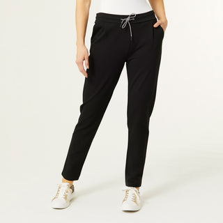 Vicki Pant with Drawstring - Black