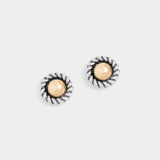 Silver Rope with Gold Stud - Mixed