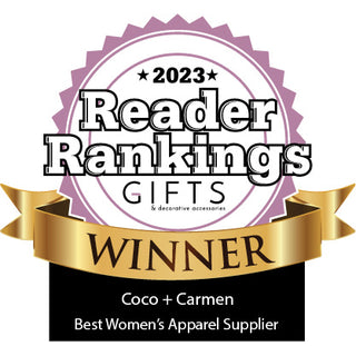 2023 Reader Rankings Winner: Coco + Carmen Best Women's Apparel Supplier