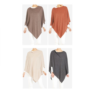 Lightweight Brushed Ponchos Assortment Pack