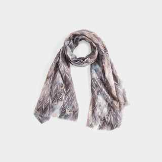 Rowen Oblong Scarf - Watercolor Abstract