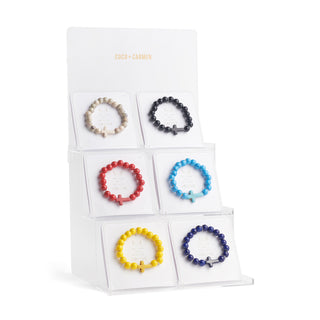 Joelle Cross Stretch Bracelet Assortment Pack with Display - Pack/Display