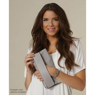 Sophia Clutch + Crossbody - Blush