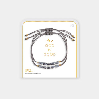 Faith Wear & Share Bracelets - Grey