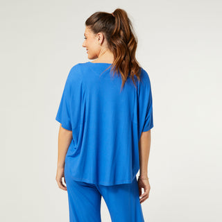 Serenity Sleep Top - Cobalt