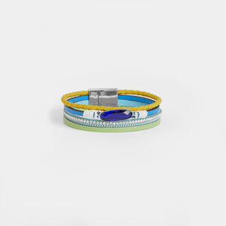 Keiko Magnetic Bracelet - Blue