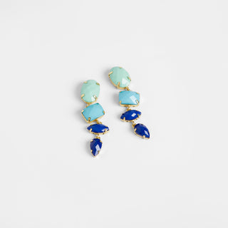 Willa Earrings - Blue