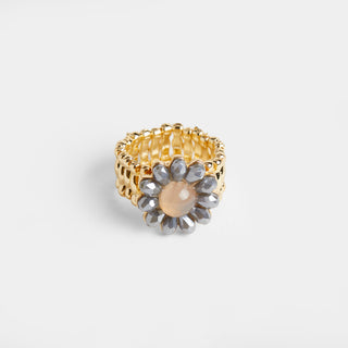 Cocktail Stretch Ring - Grey