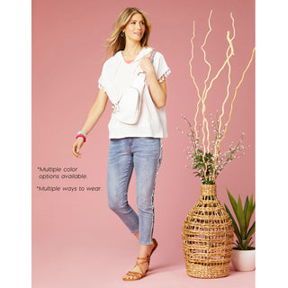 Rhea Crossbody - Sky Blue