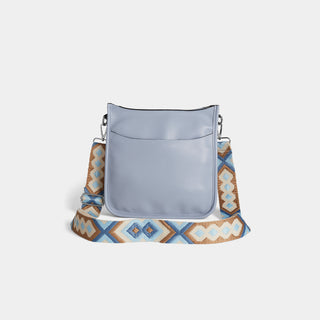 Mini Alma w/ Zipper - Bag + Strap - Periwinkle