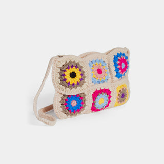 Camelia Crossbody - Tan/Multi