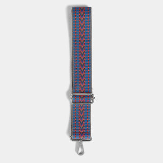 Interchangeable Bag Strap - Red/Blue Arrows