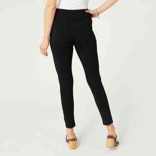 The Perfect Ponte Ankle Pant - Black
