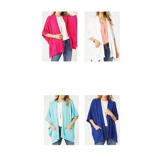Alani Lightweight Cardigan with Pockets Assortment Pack