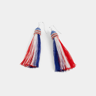 Honor Earrings - Red/White/Blue