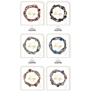 Love, Always Stretch Bracelet Stack Assortment Pack - Pack