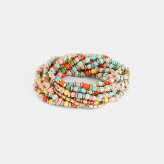Ilana Stretch Bracelet Stack - Multicolored