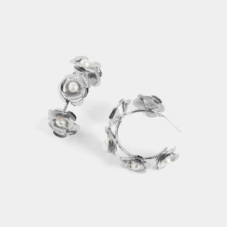 Abril Earrings - Silver