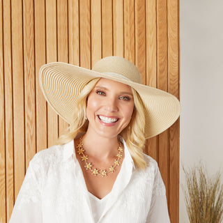 Luciana Floppy Hat - Natural