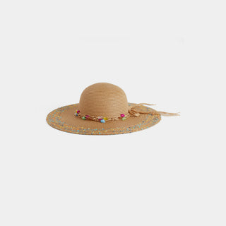 Daniela Floppy Hat - Sand/Multi
