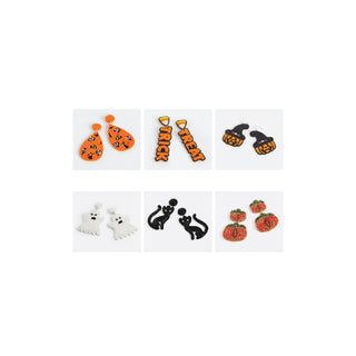 FW24 Halloween Beaded Earring Assortment