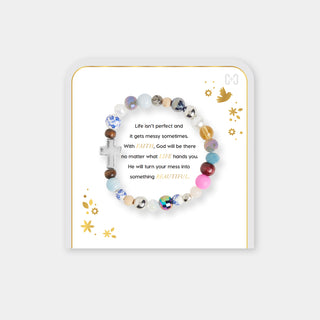 Beautiful Mess Bracelet - Silver