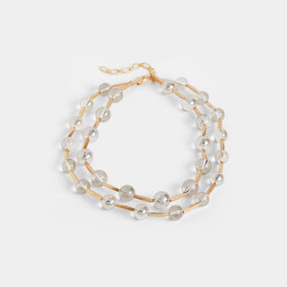 Malani Necklace - Grey