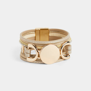 Margot Magnetic Bracelet - Cream