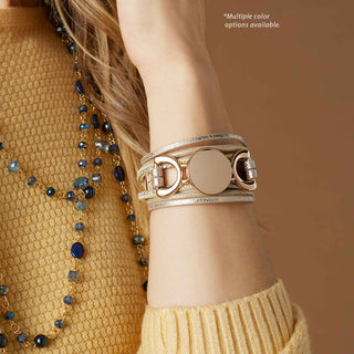 Margot Magnetic Bracelet - Cream