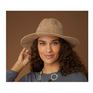 Chenille Braided Band Ranch Hat - Camel