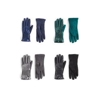 Puffer Pucker Wrist Touchscreen Gloves Assortment Pack