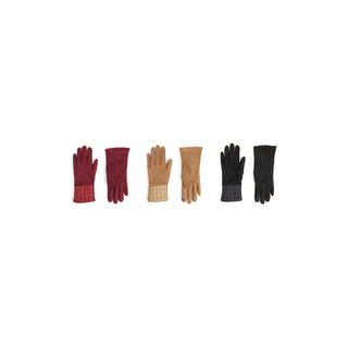 Puffer Wrist Touchscreen Gloves Assortment Pack