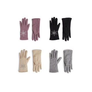 Christmas Snowflake Touchscreen Gloves Assortment Pack