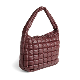 Brynn Pillow Puffer Shoulder Bag - Mulberry