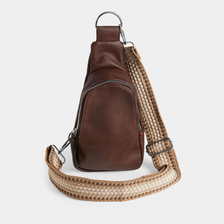 Rhea Crossbody - Dark Chocolate