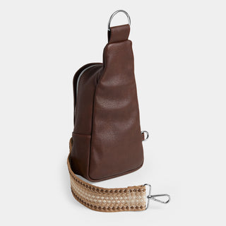 Rhea Crossbody - Dark Chocolate