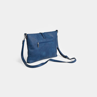 Billie Crossbody Bag w/ Tassel - Denim